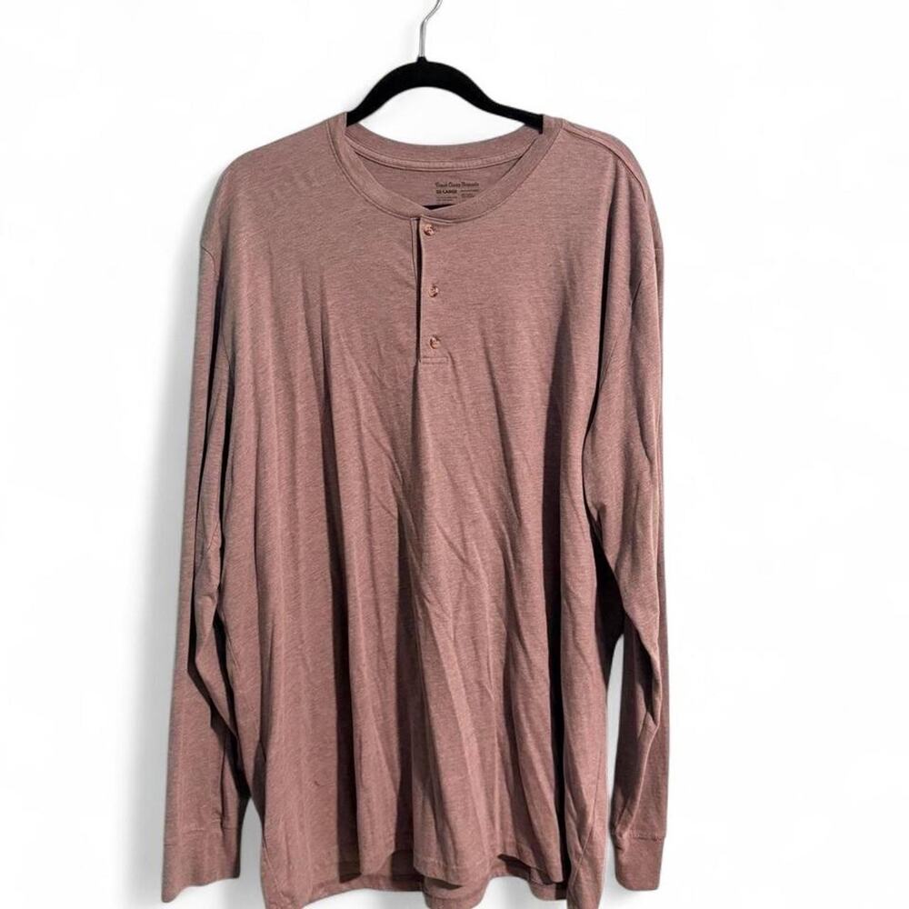Fresh Clean Threads 3X-LARGE Long Sleeved Gray Button Up TShirt